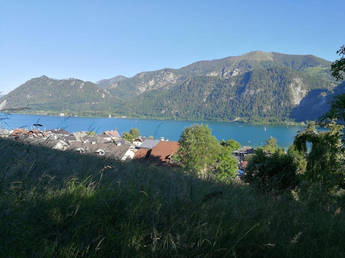 Ferienwohnung Mit Seeblick, Unterach Am Attersse Unterach am Attersee Bagian luar foto